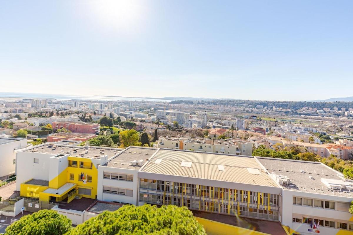 Vue Mer Et Montagne Panoramique Nizza Exterior foto